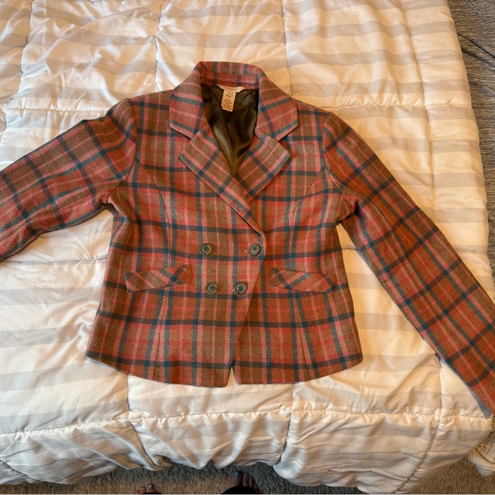 Sundance Multicolor Plaid Blazer